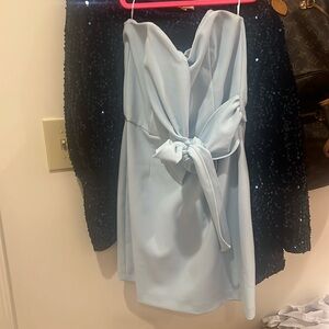French connection powder blue dress
